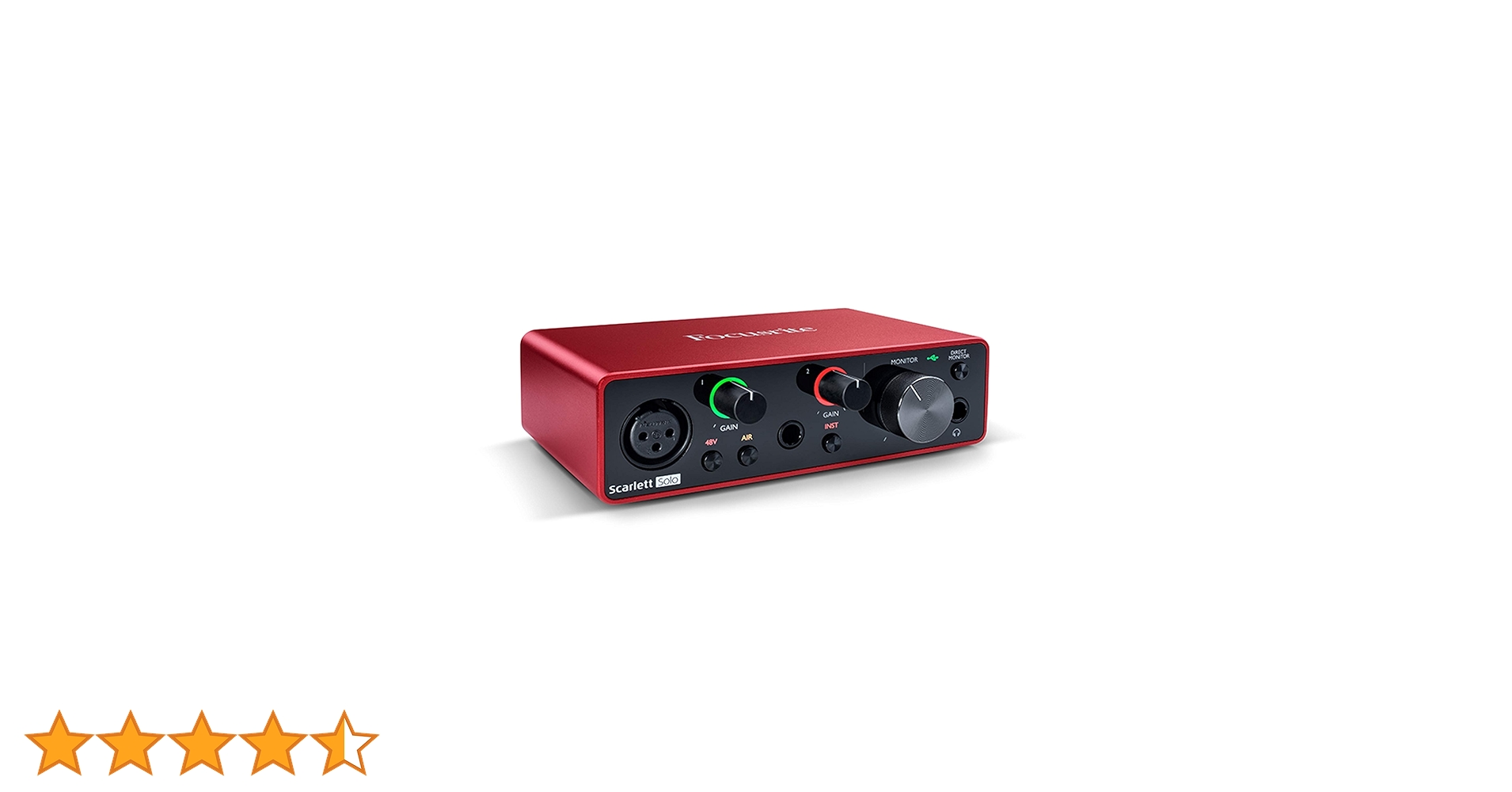 DTM・DAW Focusrite Scarlett Solo 2/2 (3rd Gen) Focusrite Scarlett Solo 3rd Gen USB Audio Interface | Long